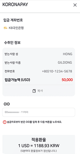 해외송금 - 이나인페이 해외송금 - 이나인페이
